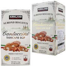 커클랜드 아몬드비스코티1kg X 2팩, 1kg, 2개