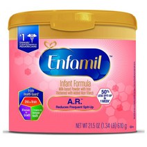엔파밀 A.R. 인펀트 포뮬라 21.5oz Infant Formula