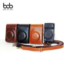 bob 리코 RICOH GR 1 2 카메라 가죽케이스 크로스백, 리코GR1.2공용/카멜브라운