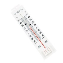 한란계 실내 실외 아날로그 벽걸이 온도계, 1개