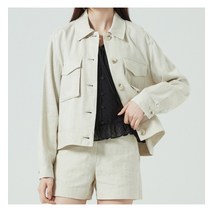 [미쏘]린넨 투포켓 점퍼