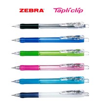 ZEBRA TAPLI CLIP 제브라 타프리 클립 샤프 0.5 mm, BLACK, 바디칼라