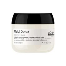 로레알 프로페셔널 메탈 디톡스 헤어 마스크딥 컨디셔너트리트먼트을 연장 손상 부드러움 추가 유형에 250ml, 2.50 Fl Oz (Pack of 1)