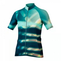 Endura Virtual Texture Short Sleeve Jersey Light Blue Women