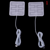 1 쌍 usb 난방 필름 전기 겨울 적외선 열 발열 매트 5v 탄소 섬유 가열 패드 핸드 워머