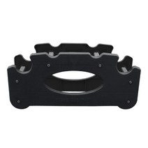 바벨랙 가정용 거치대 바벨 보관 꽂이 조절 운동을 위한 휴대용 덤벨 홀더 조립되지 않은