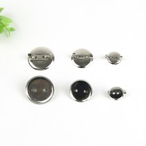 JStrading 와펜용 옷핀 브로치, 10개, 24mm