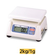 국내산/AND저울 단순중량저울 KB-5000/5kg 2g 건전지 아답터(옵션), 2kg(1g)