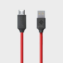 데빌 3A 마이크로 5핀 고속충전케이블 30CM 1M 2M 3M, B377 데빌 5핀케이블 1M, 1개