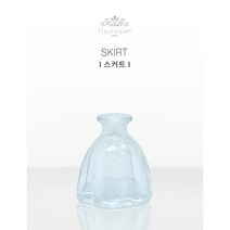 스커트 디퓨저용기 디퓨져 유리병 미니 화병 인테리어 소품, 투명