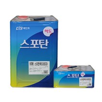 KCC 페인트 스포탄하도(ECO) : 우레탄 바닥재 하도 투명 14KG 4KG, 4KG, 1개