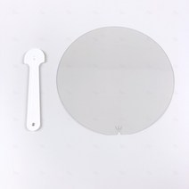 투명 pvc 원형 부채 캘리그라피 제작 꾸미기 그리기, A) 미니1P