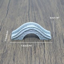 미니어처 모래 돌 다리 입상 보트 DIY 테라리움 장식품 요정 정원 분재 바위 풍경 방 장식, I