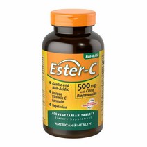 아메리칸헬스 에스터-C 500mg 시트러스 바이오플라보노이드 베지테리안 타블렛, 450개입, 1개