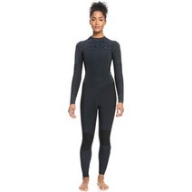 록시 잠수복 다이빙슈트 4/3 mm 스웰 백-집(Zip) GBS 웻수트 - 여성용 우먼즈 273462, Black, 10
