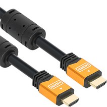 강원전자 넷메이트 NMC-HQ01G 골드 메탈 HDMI 케이블 (v2.0 1m), 1m, 1개