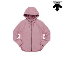 데상트 우먼스 리르(LIR) 울트라 플리스 트레이닝 후드집업(기모) SM422YFTO9_ROSE