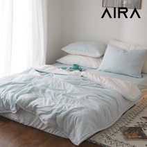 아이라 모모 퀼팅 소프트마이크로 차렵 이불베개세트 SS