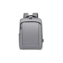 비즈니스 배낭 남성 대용량 방수 슬림형 경량 통근 통학 백팩 15.6인치 PC 리쿠르트 2WAY USB 충전구 부착 피로 경감 라이트 그레이