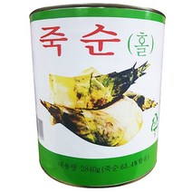 최강딜 죽순캔(홀 명진 2.8K) | 통조림 죽순통조림, 2.8kg, 1개