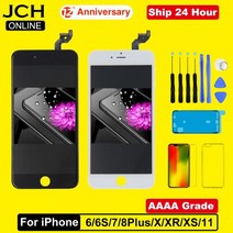 아이폰액정 본체 액정수리 LCD 아이폰 6 6S 7 8 플러스용 AAAA 등급 LCD X XR XS MAX 11 프로 디스플레이 완벽한 3D 터치 스크린 디지타이저 조립, XS Incell
