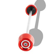 견고한 BMW 오토바이 헤드 액슬 슬라이더 휠 충돌 패드 보호 S1000RR S R RR XR, 16 Red Sliver Red