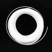 PTFE 튜브 ID 0.3 0.6 0.8 1 1.2 1.5 1.6 1.8 2 2.5 3 4mm F46 모세관 절연 호스 리지드 파이프 고온 내식성, [01] White, [01] 5m, [08] ID 0.8mm x 1.6mm