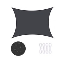 FanGgg 방수타입 사각형 릴렉스 라이프 타프 캠핑 그늘막 천막, 블랙