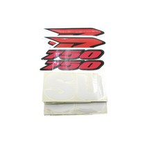 바이크 오토바이 페어링 키트 바디 사이드 스티커 배지 엠블럼 데칼 GSXR 600 750 1000 GSX-R K1 K2 K3 K4 K5 K6 K7 K8 K9 K10, [26] Small White 750