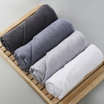 [KT알파쇼핑]뱀부얀 대나무 수건 뱀부 타올 150g 5매, 그레이 5매