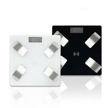 스마트 인바디 체중계 가정용 디지털 체성분분석기 집에서인바디 체지방 샤오미, 블랙