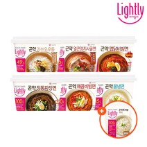 [라이틀리] 곤약면 (짜장면/맵닭면/냉면/비빔면/가쓰오우동/얼큰양지면) x 6개+곤약즉석밥 귀리 1개 증정, 2) 곤약 맵닭비빔면 230g x 3개_2) 곤약 맵닭