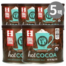 이퀄익스체인지 핫 코코아 파우더 분말 340g, 5개