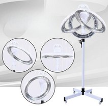 미용실 파마기 열처리 에어롤 셋팅 헤어샵 펌 셋팅, 03.버티컬컴퓨터보이스에디션패션화이트