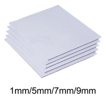 폼포드 압축스티로폼 스티로폼판넬 우드락폼보드 압축스폰지 5pcs 사각형 블록 diy 풍경 풍경 건물 거품 슬래브 공예 보드 거품, 10cmx10cmx0.5cm