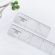 짱패브릭 패치워크자 시접자 퀼팅자 15cm 30cm옵션선택, 30cm