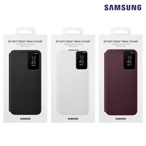 삼성전자 갤럭시 S22+ 스마트 클리어 뷰 커버(항균) 케이스 EF-ZS906C [정품]