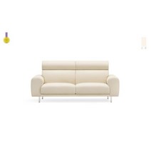 [무케]오럭스_CLOUD Cream White_백프로 천연가죽 소파 TYPE 12, 단품