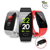 이더핏 스마트밴트 Z-BAND 충전케이블은 이제 그만 USB로 한방에 충전, 레드