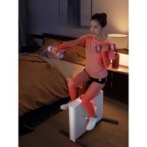 스핀바이크 실내자전거 어르신 부모님 무릎 운동기구, 블랙