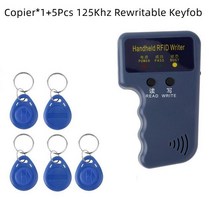 RFID복사기 rfid rfid태그 카드복사기 125KHz RFID 프로그래머 복사기 라이터 리더 ID 카드 복제기 및 키, 16 14