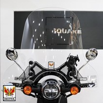 혼다 커브110 18년~20년 이소타 60CM 윈드스크린_+ 브라켓