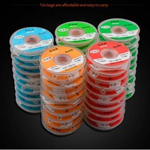 폭 1mm 1.5mm 2mm 3.5mm 길이 1.5M 납땜 제거 브레이드 용접 제거제 구리 심지 와이어 리드 코드 플럭스 BGA 수리 도구, Width 2.5mm, 04 Width 2.5mm