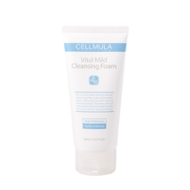 CELLMULA 비탈 클렌징 폼 100ml 생크림 버블 클렌징 모공 민감성 (셀뮬러 비탈 마일드 클렌징 폼)