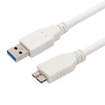 맘보케이블 USB3.0 외장하드 케이블 씨게이트 도시바 삼성 WD ADATA 연결선, 2m, 1개