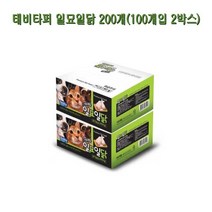 테비 일묘일닭 닭가슴살 22g 100개입 고양이간식, 2박스(200개), 닭고기
