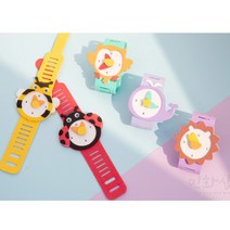 민화 EVA 손목시계만들기 장난감시계(5종택일)반제품만들기 유치원미술 어린이집미술, 꿀벌