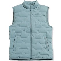 (매장정품)아이더 PIPE (파이프) 남성 경량 다운 베스트 인디언 블루 DMU22602B7