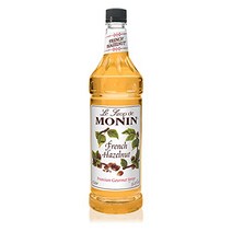 Monin - French Hazelnut Syrup Nutty Flavor with Rich Caramelized Notes Great for Coffee Milkshake, 1