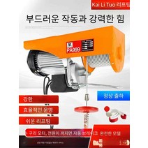 가정용 전동원치 소형 크레인 호이스트 리프팅 220V, 상세이페이지 참고, PA30012M 고정